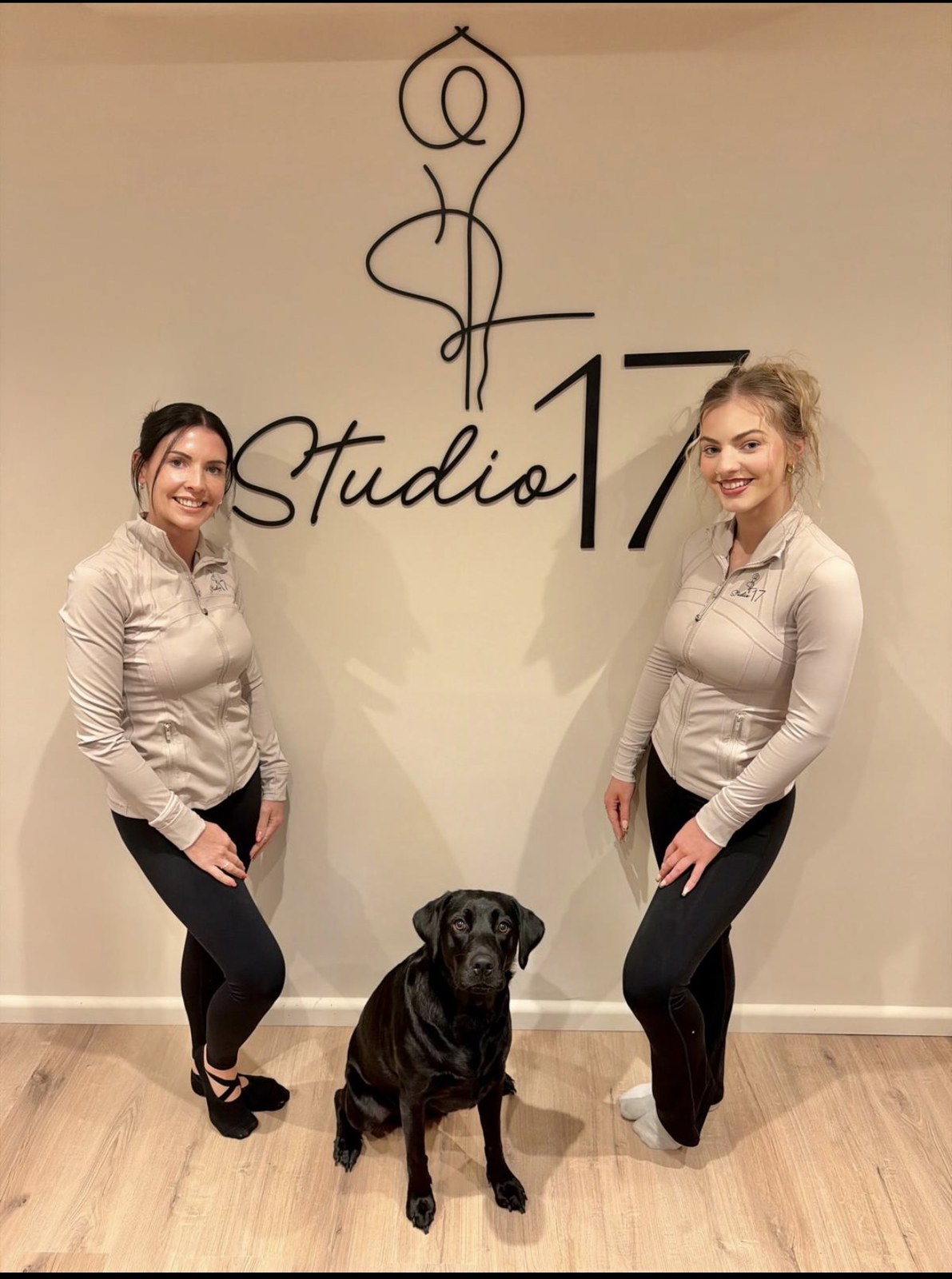 Emma, Ruby and Phoebe at Studio 17